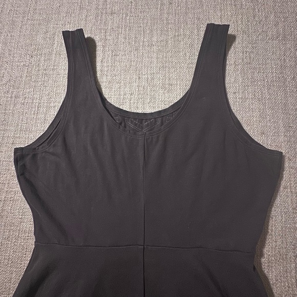 EXPRESS Sequin Aztec Gray Dress Knit Stretch Sleeveless Fit & Flare Women’s M - Picture 7 of 13